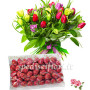 bouquet-di-tulipani-colorati-con-ovetti-lindor