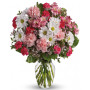 Fiori a domicilio: bouquet di fiorellini misti dai toni rosa